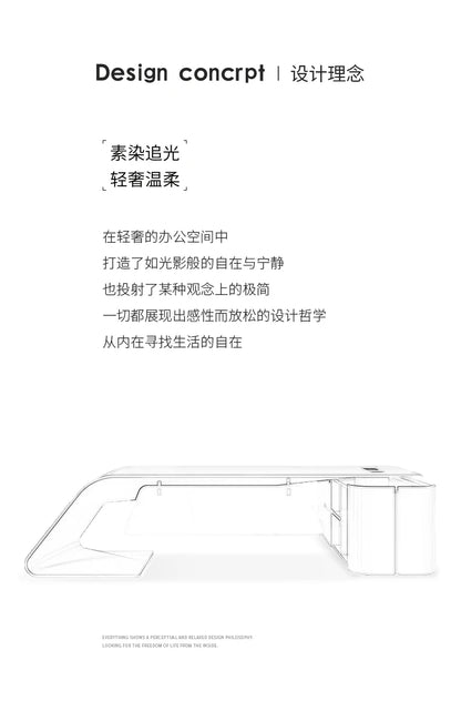 Adjustable Gaming Office Desk Organizers Storage Multifunctional Office Desk Lshaped Folding Escrivaninha Commercial Furniture