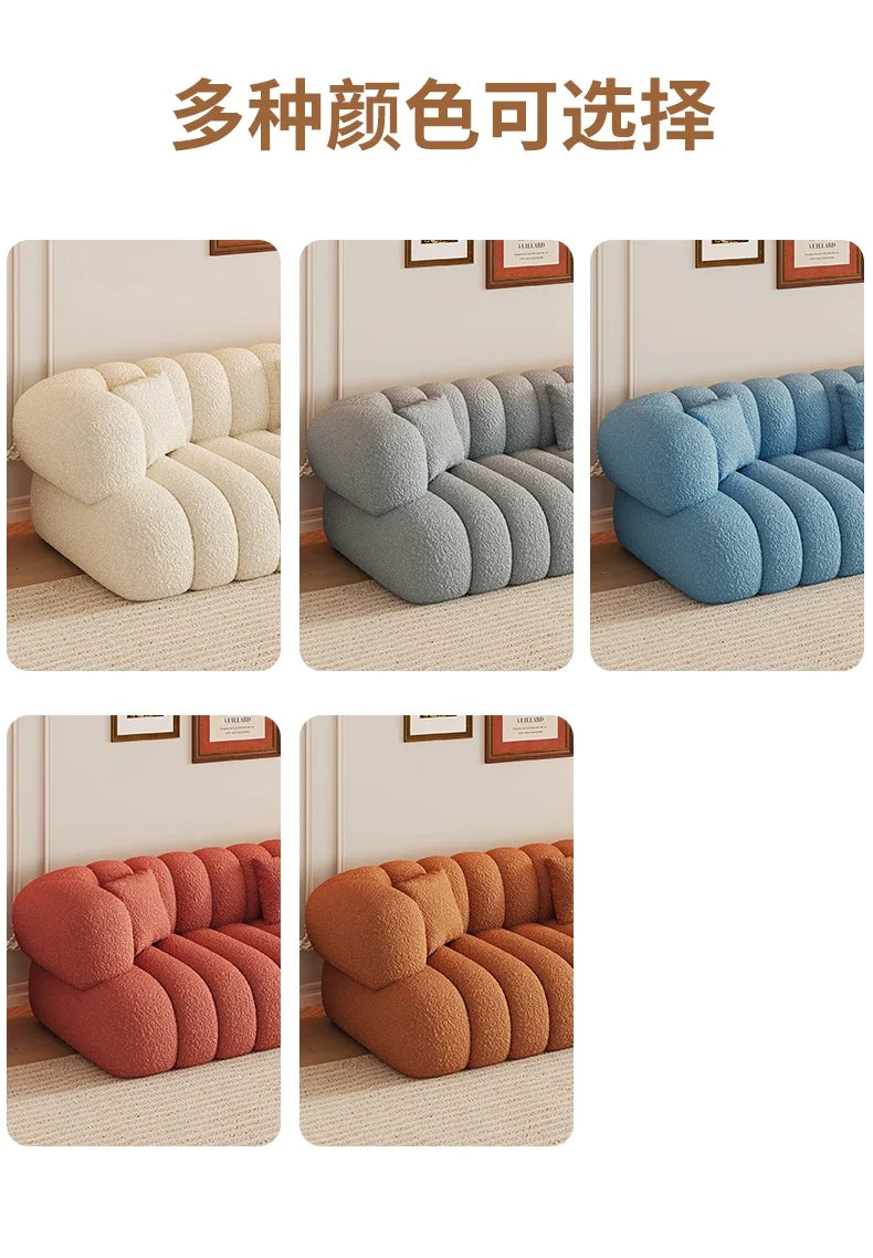 Modern Nordic Living Room Sofas Salon Floor Lounge Italian Relaxing Lazy Sofa Designer Woonkamer Banken Interior Decoration