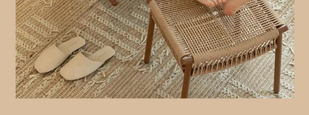 Hxl balcony rocking recliner casual outdoor rattan chair adult nap