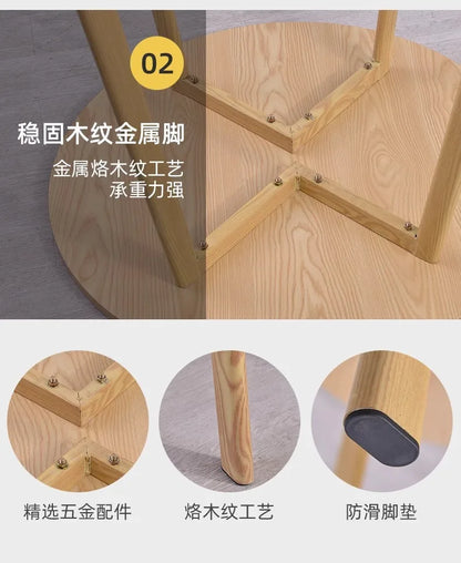 Simple square negotiation table and chair combination store, shop