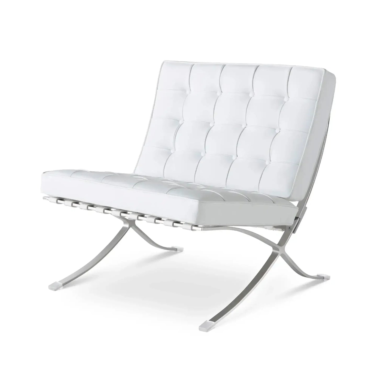 Nordic Bacelona Chair Single  Balcony Antique Metal Style Living Room Office Negotiation Chair Designer Leisure