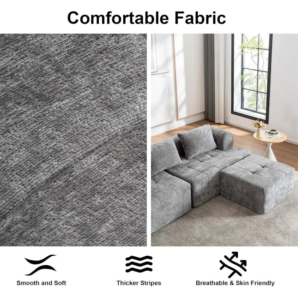 Modern Memory Foam Couch Modular Compressed Lazy Floor Vacuum Sofa Set Furniture Living Room Sofa