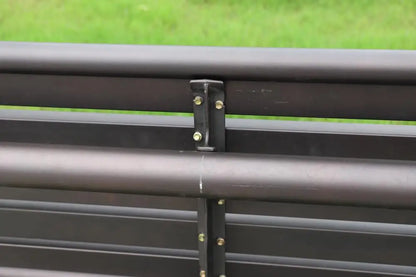 Luxury Park Metal Benches Seat Outdoor Garden Patio Cast Iron Benches