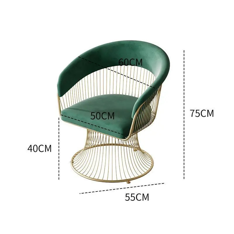 Simple cream-style swivel chair, compact light luxury sofa chair, suitable for small living rooms, balconies and home use