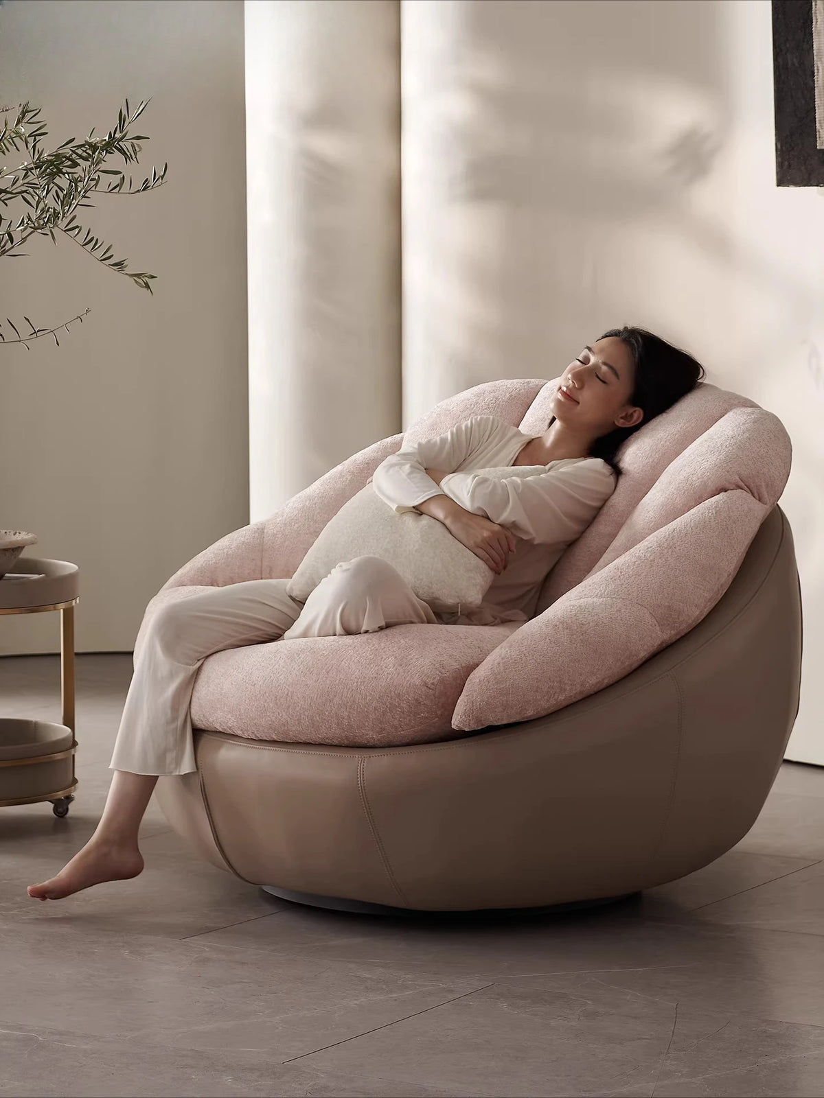 Sofa chair Modern simple living room Balcony Home lazy leisure chair
