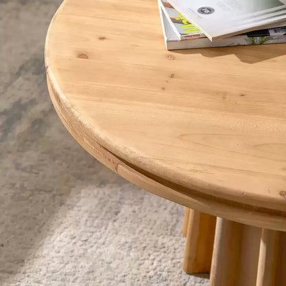 Japanese Round Coffee Tables Elegant Aesthetic Aesthetic Vintage Coffee Tables French Space saving Table Basse Furniture