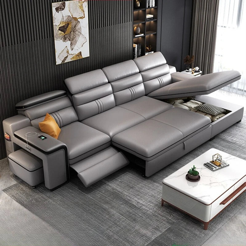 Longer Queen Living Room Sofas European Luxury Floor Folding Living Room Sofas Multifunctional Storage Sofas Camas Furnitures