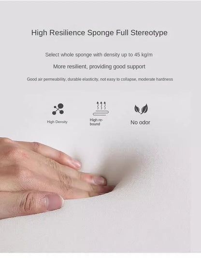Cream Italian Light Luxury Single Reclining Curved Sofa Solid Wood Frame Small Apartment Living Room Sofa for Clothing Stores
