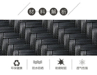 Outdoor rattan tables and chairs balcony rattan sofa courtyard leisure rattan art