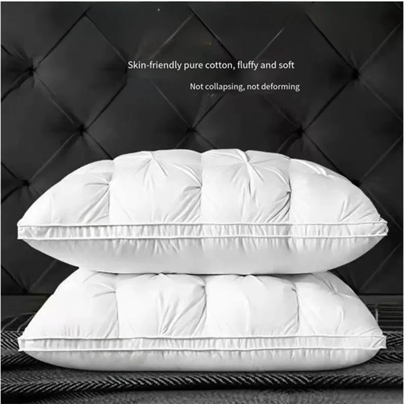 Special pillow core for home students, single and double adults, sleep-protecting cervical spine, soft and comfortable
