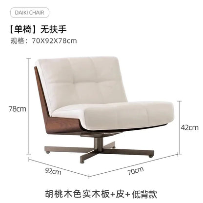 Single sofa rotating sofa chair recliner living room bedroom leisure reading chair