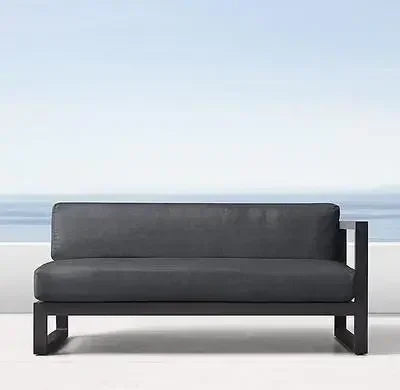 Outdoor Aluminum Alloy Sofa Four Piece Set,Terrace Garden Bar Waterproof Sofa Furniture Set outdoor furniture set sectional sofa