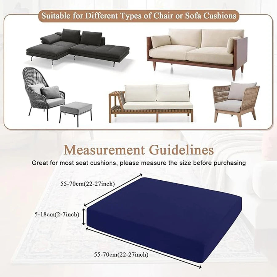 All Season Plain Color Sofa Cover High Elastic Stretch Furniture Protector Universal for Living Room Study Hotel