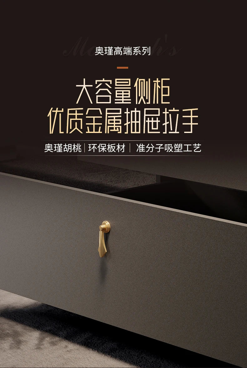 Filing Cabinet Luxury Large Computer Tables Modern Minimalist Executive Manager President Table Office Combination Furniture