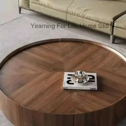 Simple Room Coffee Table Chinese Korean Living Luxury Storage Glam Coffee Table Minimalist Premium Chinese Salon Hotel Furniture