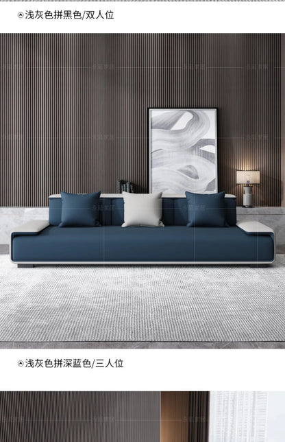 / Customizable Modern Concise Style Office Reception Waiting Sofa Set Leather Reclining Sofa
