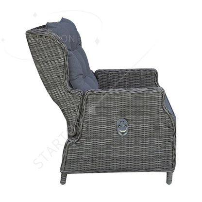 Comfortable and Durable Outdoor Furniture Portable Wicker Chairs for Garden Backyard Hotels Parks Villas