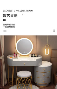 Dresser Stand Makeup Vanity Table Modern White Bedroom Desk Makeup Table Beautys Storage Coiffeuse De Chambre Home Furniture
