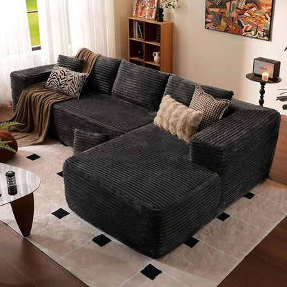 Compressed fabric sofa segmented, free combination, integrated sofa