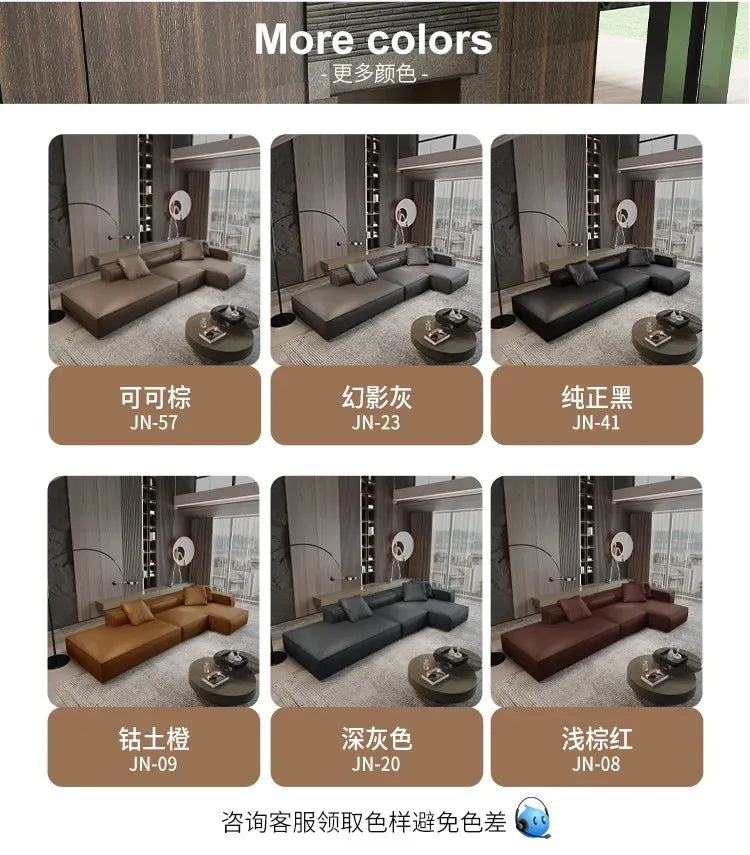 Nordic Minimalist Living Room Sofas Leather Sex Recliner Designer Lounge Sofas Garden Relaxing Designer Divano Salon Furniture