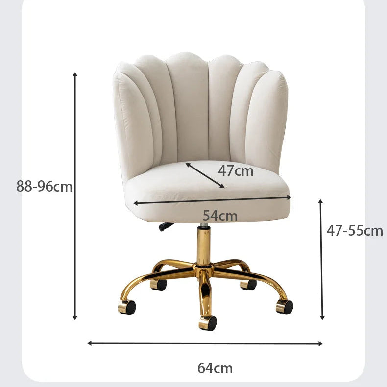 sedentary computer  household comfort dresser makeup stool bedroom study table and Soft chairs for kitchen dining room set