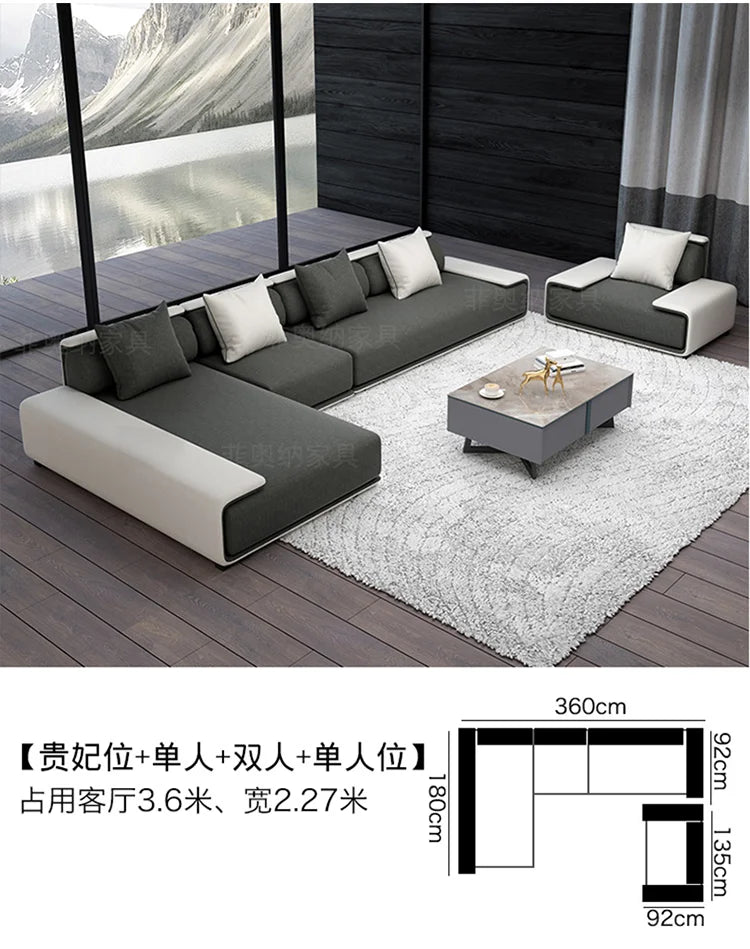 Nordic Living Room Sofas Recliner Minimalist Apartment Straight Sofas Fabric Comfortable Divani Da Soggiorno Home Furniture