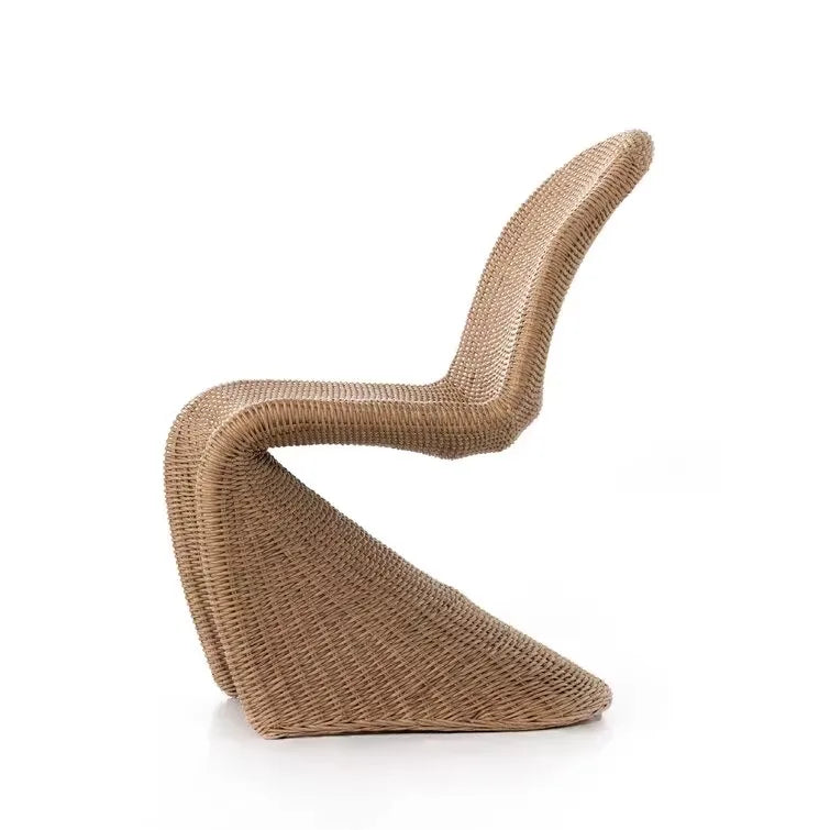 Outdoor Outdoor Terrace Villa High-grade Dining Chair Creative Rattan Chair Outdoor Rattan Chair