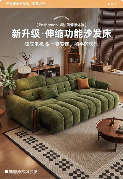 Extendeble Adults Electric Sofa Green Bed Loveseat Armchair Electric Sofas Floor Living Room Muebles Para El Hogar Furnitures