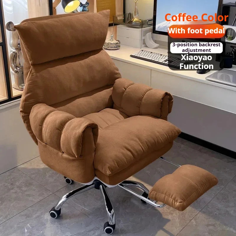Comfortable Long-term Sofa Chair Gaming Chair Bedroom Desk Chair Ergonomic Chair Furniture Sillas Gamer Adjustable Backrest