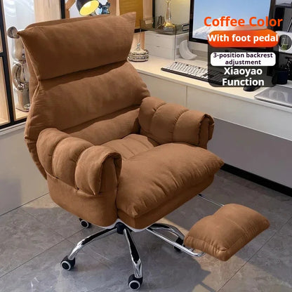 Comfortable Long-term Sofa Chair Gaming Chair Bedroom Desk Chair Ergonomic Chair Furniture Sillas Gamer Adjustable Backrest