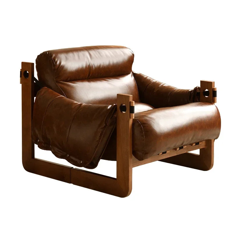 Nordic retro single sofa chair home leisure