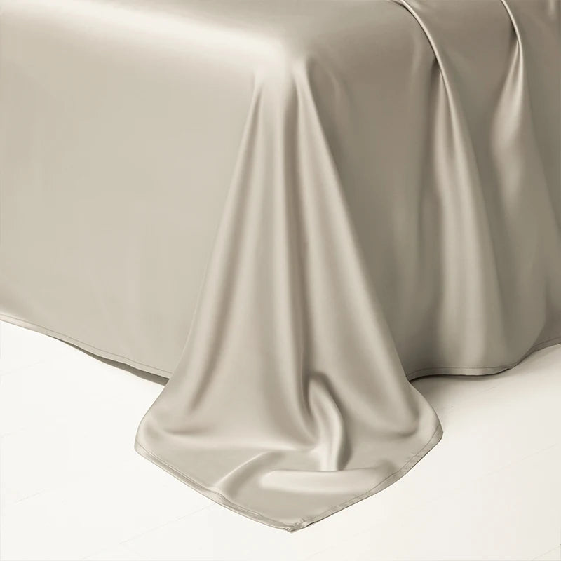 Premium 4/6pcs Egyptian Cotton Bed Sheet Set Soft Long Staple Cotton Bedding Set Luxury Silky Fitted Sheet Flat Sheet Pillowcase