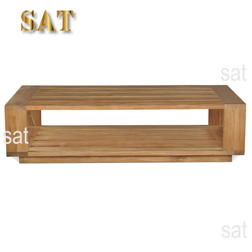 for High End Teak Wood Patio Hotel Furniture Backyard Outdoor Teak Garden Sofa Set With Cushions Modern Teak Wood Furniture