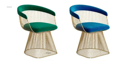 Nordic Designer Living Room Chair for Hotel Lobby Small Apartment Hollow Back Chairs Senior Leisure Creative Armchair for Cafe T