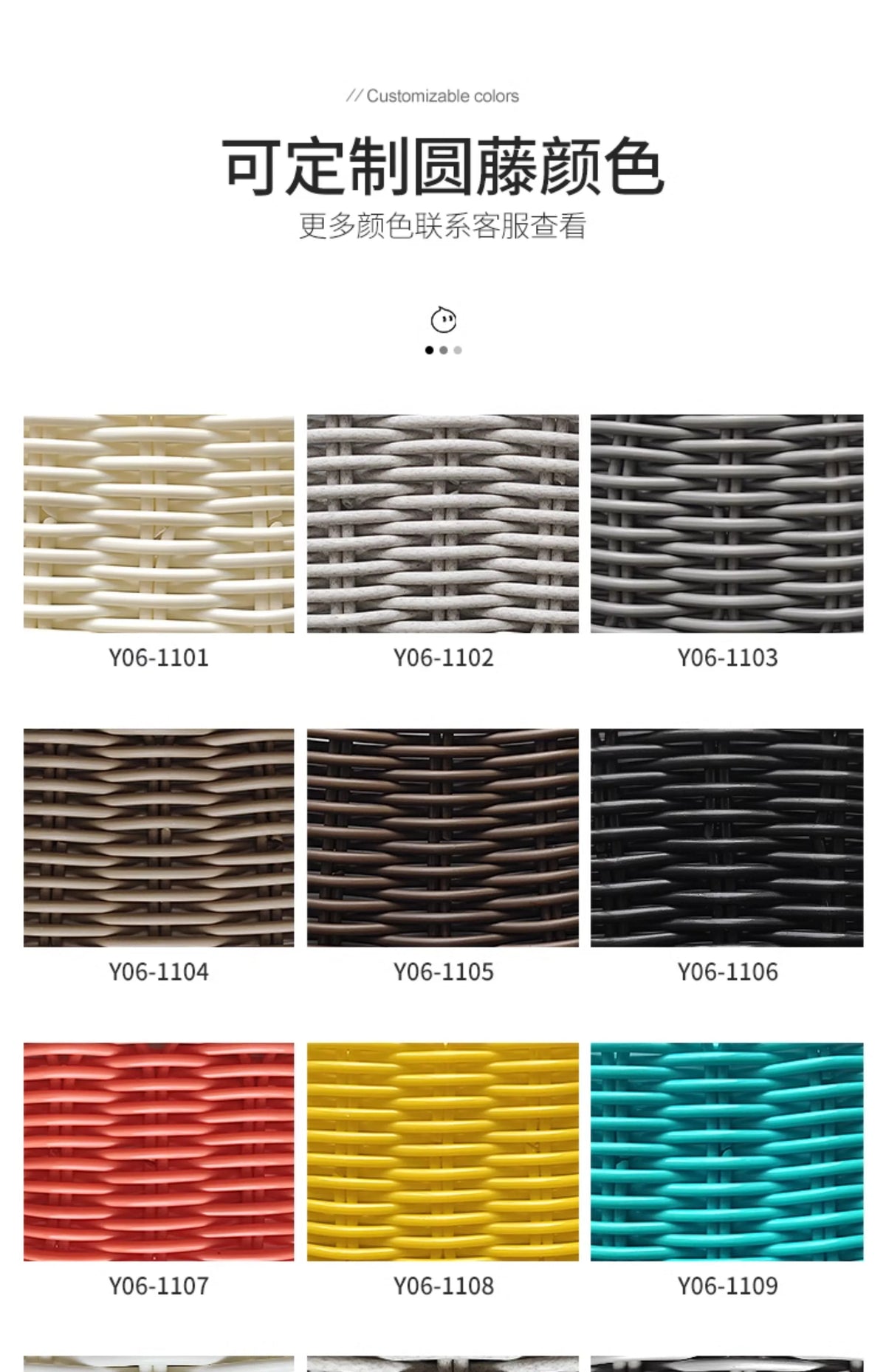 HXL outdoor sofa balcony rattan chair garden waterproof aluminum alloy outdoor terrace casual rattan sofa chair