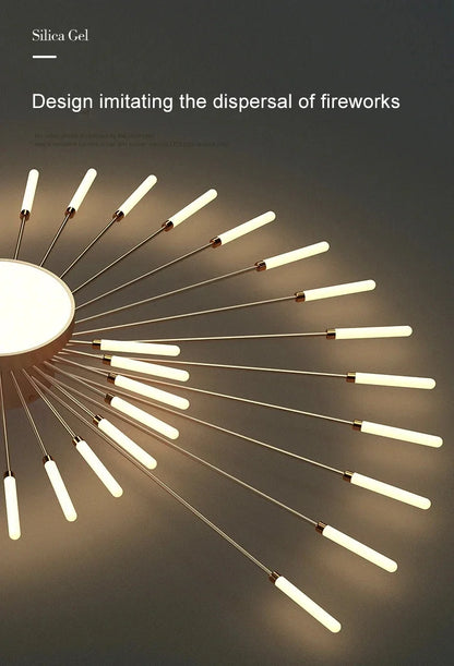 Creative LED Ceiling Lamp Modern Living Room Lights Nordic Home Decor Dining Bedroom Lighting Lustre Indoor Ceiling Pendant Lamp