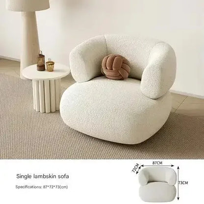 nordic living room Sofas minimalist lazy luxury europe Sofas family white salas y sofas muebles elegantes modernos Furniture
