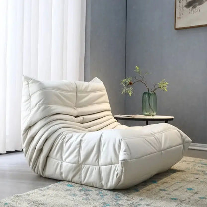 Cream wind lazy sofa