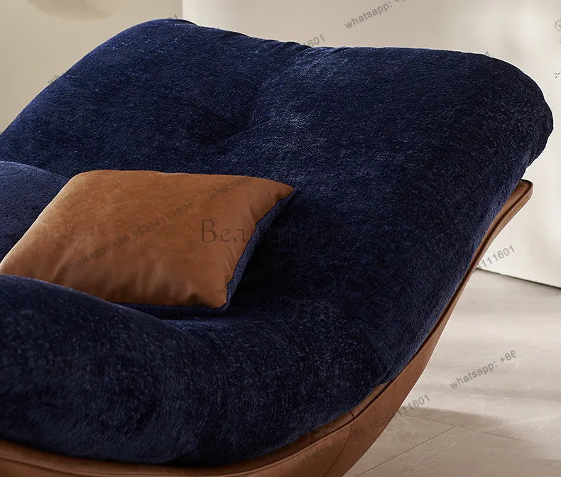 Italian light luxury lazy sofa chair Nordic modern simple style home design leisure chair