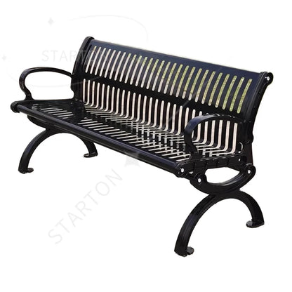 Plastic Automatic Contemporary Convertible Extendable Commercial Leisure Bench Customized