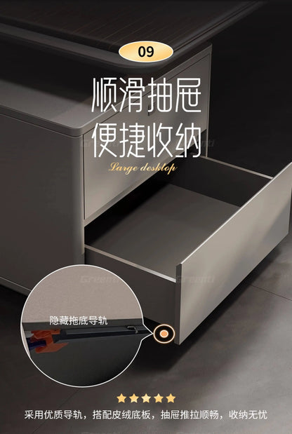 Multi-functional design Boss CEO Desk High end modern luxury Computer desk office table escritorios de computadora furniture