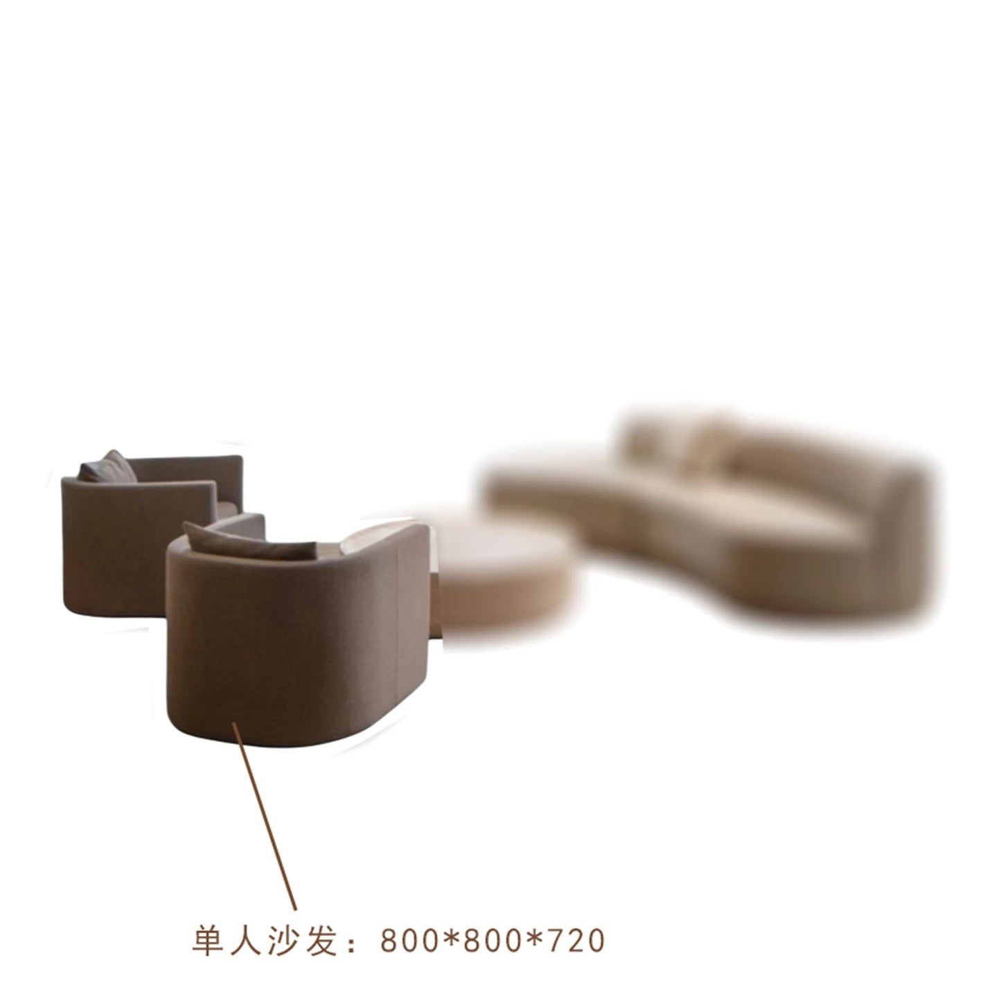 Puff Nordic Living Room Sofas Luxury Black Dark Curved Cute Living Room Sofas Lounges Bubble Banken Woonkamer Furniture For Home