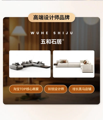 Nordic Light Luxury Single Lazy Leather Sofa Design Can Sit and Lie Leather-Covered