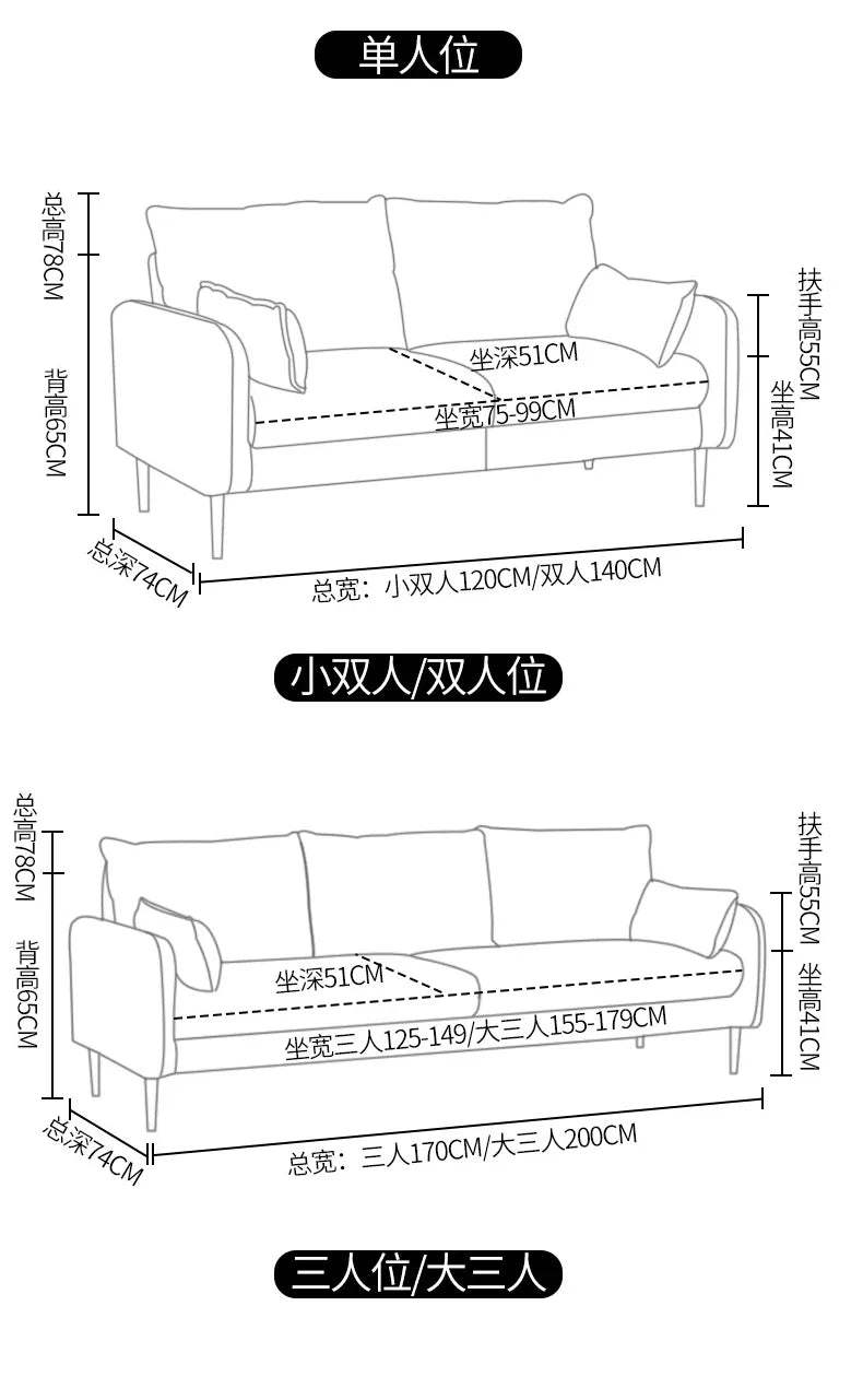 Scratch Protector Sofa Relax 3 Seater Brown Classic Sofa Armchair Lounge European Design Divano Living Room Furniture TY100YH