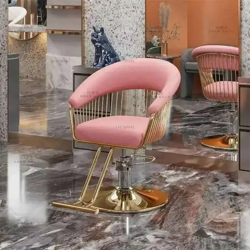 High end, stainless steel, dining chair, single sofa chair designer