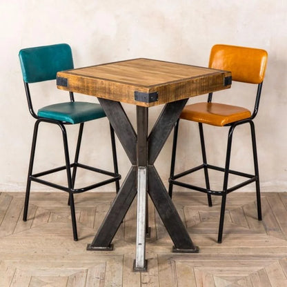 Akku Design Bar/Dining Table Set, Restaurant /Bar Furniture Set,Industrial Bar Table