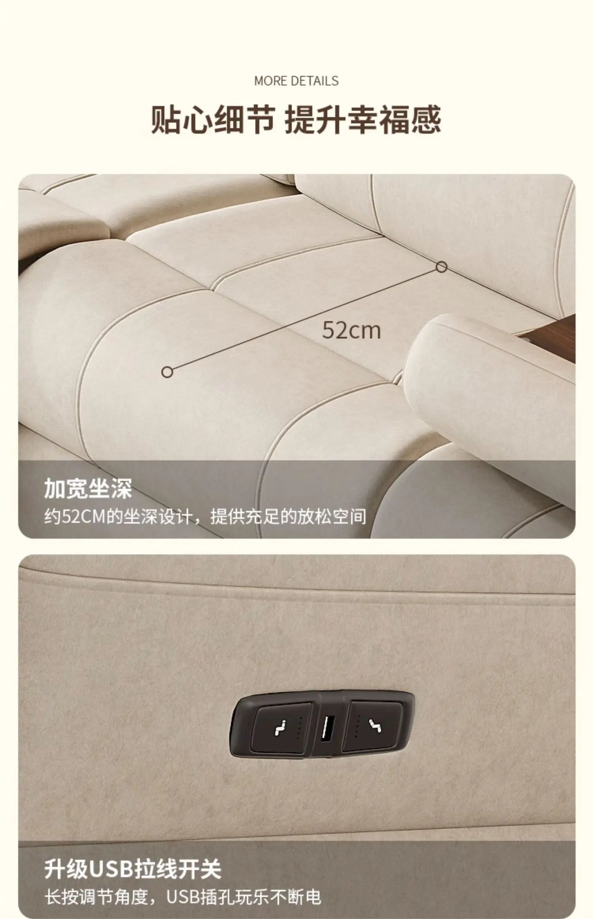 Italian Modern Sofas Fabric Armchairs Convertible Bedrooms Sofas Elegant Electric Muebles Para El Hogar Home Furniture