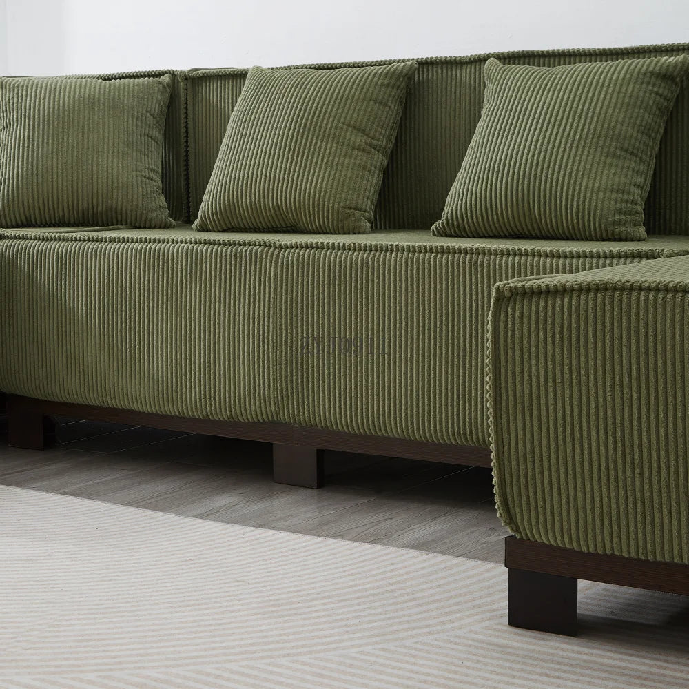 Modern U-Shaped Sectional Sofa 130