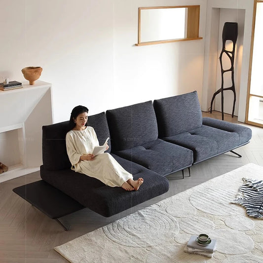 Bedroom Rotatable European Couch Linen Nordic Modern Double Living Room Sofa Chaise Puffs Lounge Luxury Muebles Trendy Furniture