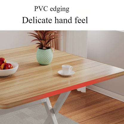 2025 New Folding Table,Indoor Outdoor Heavy Duty Portable Folding Square Woodiness Dining Table ,for Picnic, Party, Camping